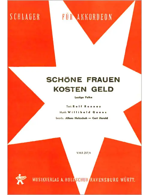 Schöne Frauen kosten Geld